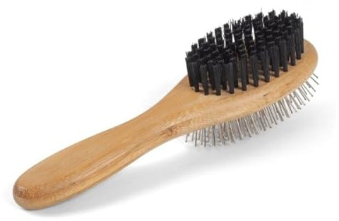 Smart Garden Products - Zoon Pet Care Natural Bamboo Double Sided Brush (6 x 22cm)