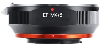 Lens Adapter, EOS EF Objektiv auf M43 M4/3 Mount Adapter kompatibel for Canon,Parts