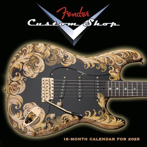 Fender Custom Shop Gitarrenkalender 2025