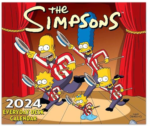 The Simpsons 2024: Original Danilo-Tagesabreißkalender [Kalendar]