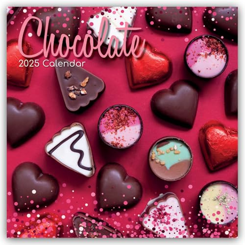 Chocolate – Schokoloade 2025 – 16-Monatskalender: Original The Gifted Stationery Co. Ltd [Mehrsprachig] [Kalender] (Wall-Kalender)