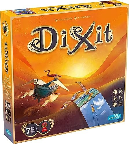 Libellud ? Dixit ? Gioco da tavolo ? Da 8 anni in su ? Da 3 a 6 giocatori ? 30 minuti