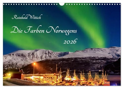 Die Farben Norwegens (Wandkalender 2026 DIN A3 quer), CALVENDO Monatskalender: Faszinierende Bilder aus dem hohen Norden (CALVENDO Orte)