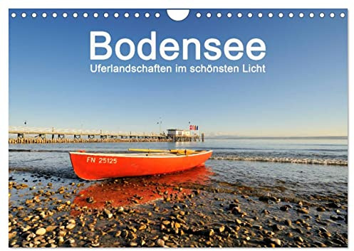 Bodensee - Uferlandschaften im schönsten Licht 2026 (Wandkalender 2026 DIN A4 quer), CALVENDO Monatskalender: Monatskalender mit Bildern eines Jahres vom Bodensee (CALVENDO Orte)