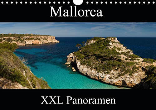 Mallorca - XXL Panoramen (Wandkalender 2021 DIN A4 quer): Impressionen von der Baleareninsel Mallorca im Panoramaformat (Monatskalender, 14 Seiten ) (CALVENDO Natur)