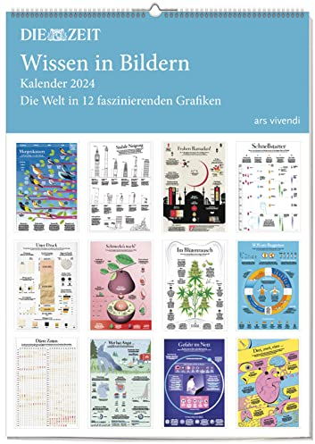 Die Zeit - Wissen in Bildern 2024: Wandkalender