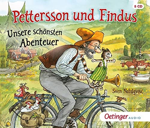 Pettersson und Findus: Unsere schönsten Abenteuer 5 CD: 5 der schönsten Findus-Hörspiele in einer Geburtstags-Sonderausgabe für Kinder ab 4 Jahren