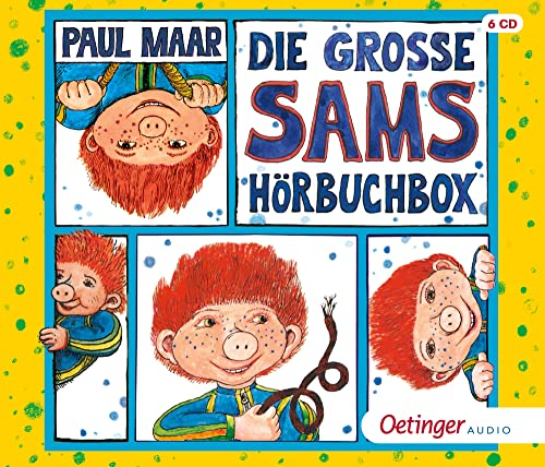 Die große Sams-Hörbuchbox: Zwei lustige Abenteuer aus der Kinderbuch-Klassiker-Reihe von Bestseller-Autor Paul Maar in einer Box, Hörbuch-Spaß ab 6 Jahren (Das Sams)