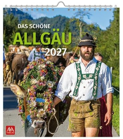 Das schöne Allgäu 2027: Postkartenkalender