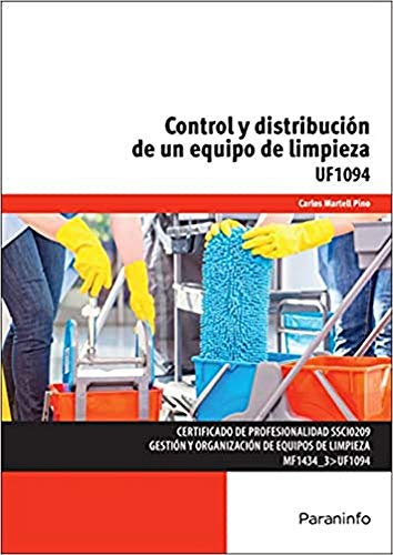 Control y distribución de un equipo de limpieza (Servicios Socioculturales y a la Comunidad)