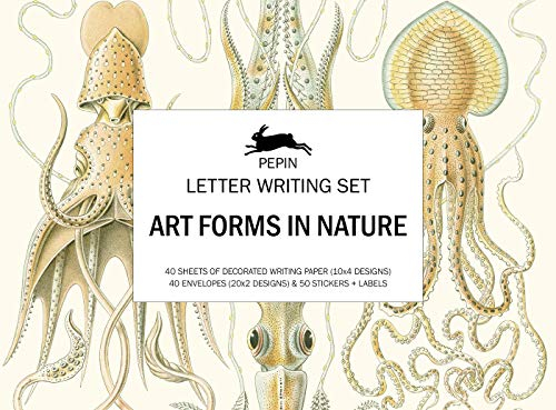 Artforms in Nature: Letter Writing Set / Briefpapier Set / Set de Correspondence (PEPIN LETTER WRITING SETS)