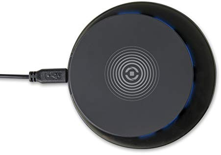 Celly-Wireless Charger Pad Fast Charger Black