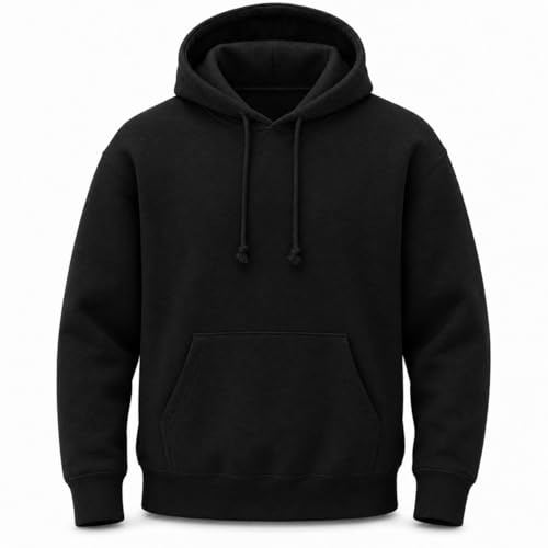 Mellor Design Unisex Pullover Hoodie – Classic Fit Hooded Sweatshirt for Men & Women – Casual Plain Hooded Top