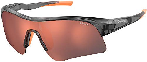 Polaroid Unisex-Erwachsene PLD 7024/S Sonnenbrille, GRAUES ORAN, 99