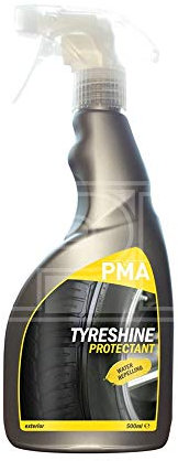 PMA Tyreshine Protectant Trigger Spray - 500ml, High Gloss Water-Repellent Shine, Restores Original Look