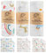 BelleStyle Swaddles Pucksack Baby 0-3 Monate, Größe 120 x 120 cm Weiche Bambus Baumwolle Musselin Babydecke Decken Pucktuch Wrap Baby Duschgeschenk für Neugeborene Junge Mädchen - 3 Stück