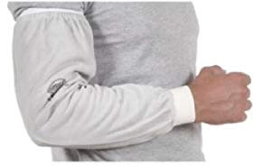 Manguito para soldador de trabajo, 1 par de mangas de corteza de 60 cm, talla única
