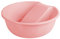 Lavabo per lavare a mano vestiti e piccoli oggetti delicati, in plastica antiscivolo, comodo lavabo per la pulizia (rosa)