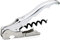 PULLTAP'S GENUINE Slider Boss 150 Cromato & Inox. - Cavatappi da cameriere professionale di alta qualità - Made in Spagna - Include doppia leva snodata, coltello tagliacapsule e apribottiglie