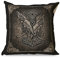 Wikinger Nordische Thor Hammer Raben Kissenbezüge Zierkissenbezüge Leinen Kissenbezug Pillow Case Wurfkissenbezug Printed Couchkissen Bezüge mit Verstecktem Reißverschluss für White 45x45cm