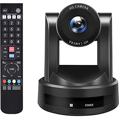 iTOPVIS Video Conference Camera, 10X Optical Zoom Full HD 1080P Boardroom Camera for Live Streaming, Broadcast Conferences and Education Events (V210U2)