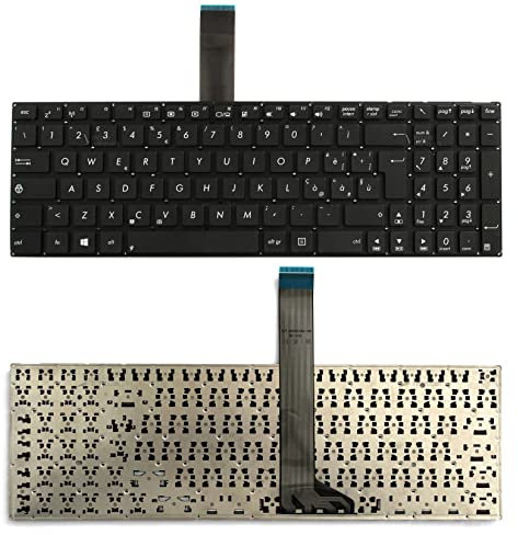 CLICK HELP Tastiera Notebook Compatibile con ASUS K56 K56CA K56CM (Flat Lungo)