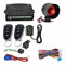 Lancoon Auto Alarm Sicherheitssystem, 110dB Anti Diebstahl Gerät Keyless Entry Auto Suche Universal Central Lock Kit mit Shock Sensor Control Box 2 Ersatz Fernbedienungen LED Display Lights