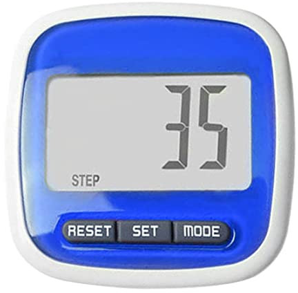 Contapassi Tascabile 1pc Con Clip Da Cintura Contapassi Tascabile Contapassi Contapassi Contapassi Contacalorie Con Ampio Display Lcd E Clip Da Cintura (blu)