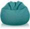 Aiire Relaxo Sitzsack Gaming mit Füllung - Bean Bag Chair für Erwachsene, Jungen und Kinder - Bodenkissen Grob, Chill Sessel für Kuschelecke – Sitzsäcke Grün