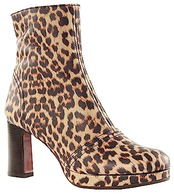 Chie Mihara Damen HILAGRO39 Fashion Boot, Brown, Black, Sand, 39 EU