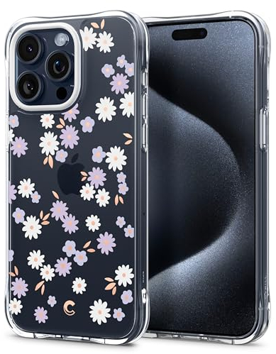 CYRILL by Spigen Cecile Case Comaptible with iPhone 15 Pro (2023) - Dream Daisy