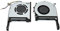 Ventilador de Refrigeración GPU de CPU de Repuesto para TUF Gaming FX505DU, FX505DY, FX505GT, FX505DD Ventilador de Repuesto para Computadora Portátil Ventiladores de (Ventilador de CPU y GPU)