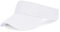 Marrywindix 1 Piece of Sport Wear Athletic Visor Sun Sports Visor Hat Visor Adjustable Cap for Women and Men (One Size), White, One Size