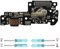 iYAiYO Conector Dock para Xiaomi Redmi Note 12 PRO 5G 22101316C, 22101316I, 23013RK75C, 22101316G Toma de Carga Dock Charging de Repuesto con Herramienta de Instalación
