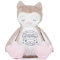 Stofftier mit Name Bestickt Kuscheltier Eule personalisiert Schutzengel