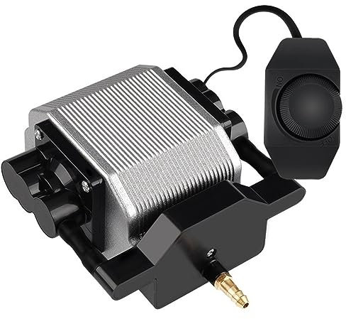Air Assist Pump 30L/Min 16W Air Assist for Cutter and Engraver, Remove Smoke and Dust, Protect Lens