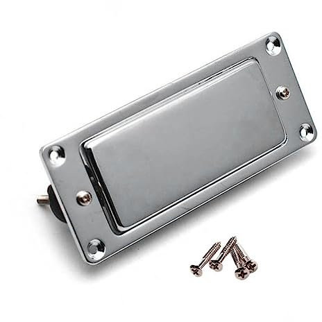 Trjgtas Mini Humbucker E-Gitarre Pickup Kit verchromt Gitarrenbauer Trimmer Gitarre Werkzeug