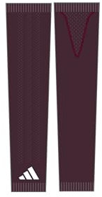 adidas Core Compression American Football Arm Sleeve Manguitos, Team Maroon, L-XL Hombres