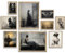 Vintage-Wandkunst, Vintage-Kunstdrucke, dunkle Akademie, Wandkunst, dunkle Akademie, Raumdekoration, stimmungsvolle Kunst, stimmungsvolle Wandkunst, Gothic-Kunst, viktorianische Wandkunst,