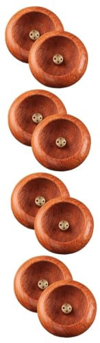 Alipis 8 STK Sandelholzbrenner chinesisches Dekor Münzfach Räucherstäbchenhalter Desktop-Räuchergefäß-Dekor Weihrauchbrenner Schmuck hölzern Dekorationen Leuchtturm schmücken Kupfer