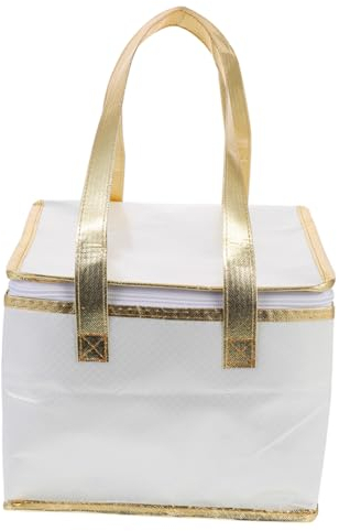 Alipis Isolierte Mahlzeit Tasche Tragbare Pizza Aufbewahrungstasche Kuchen Verpackungstasche Aufbewahrungstasche Isoliertasche Picknick Rucksack