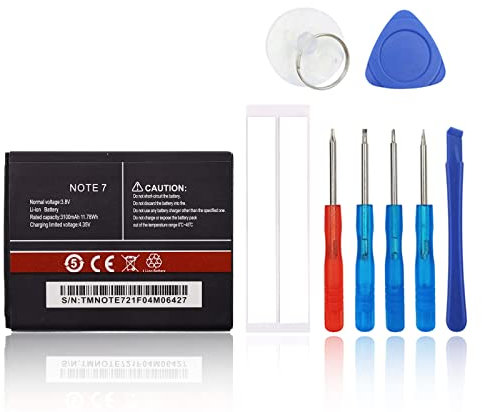New SwarKing Ersatz Akku Kompatibel mit Cubot Note 7 with Toolkit