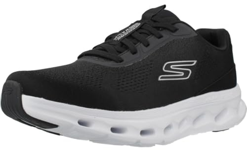 Skechers Herren Go Walk Glide-Step 2.0 VicSneaker | Glide Step Zwischensohle, luftgekühlte Goga Mat Einlegesohle, Ultra Go Dämpfung, elastische Schnürsenkel, maschinenwaschbar