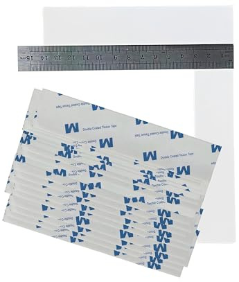 100 Stück vorgeschnittenes Schaumstoffband, doppelseitiges Klebeband für Autos, Schaumstoffplatten, Klebestreifen, Doppelklebeband, Klebestreifen, doppelseitiges Schaumstoffband, Plakatklebeband.