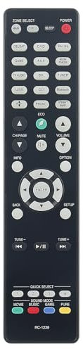 VINABTY RC-1239 Replacement Remote Control Compatible with Denon AV Receiver AVR-X2700H AVR-S960H AVR-X3700H AVRX2700H AVRX3700H AVRS960H
