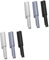 UKCOCO 2sets Drawer Rebounder Cabinet Locks Gate Cabinet Closures Stopper Clear Bumpers Portable Door Lock Handles Pulls Lockers Magnets for Cabinet Doors Damper Push Latches Abs 3pcs*2