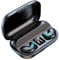 NHQZ 1 Pieza Auriculares para Dormir, Mini Auriculares Bluetooth Invisibles, Auriculares Bluetooth, Impermeable, Control Táctil, Auriculares con Cancelación de Ruido, Regalo para Amigos,Negro