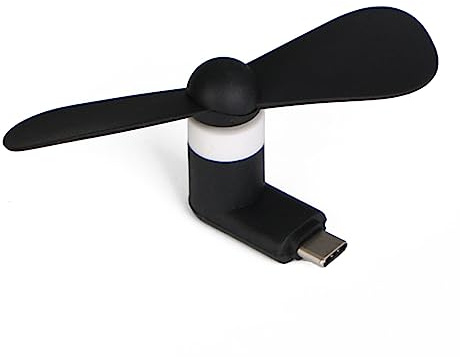 Sbshiouu USB C Port Fan For Devices Small Fan For Outdoors Portable USB C Port Fan Outdoor Fan For Device Phones Tablets