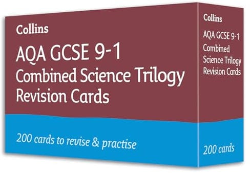 AQA GCSE 9-1 Combined Science Revision Cards (Biology, Chemistry & Physics): Ideal for the 2026 and 2027 exams (Collins GCSE Grade 9-1 Revision)