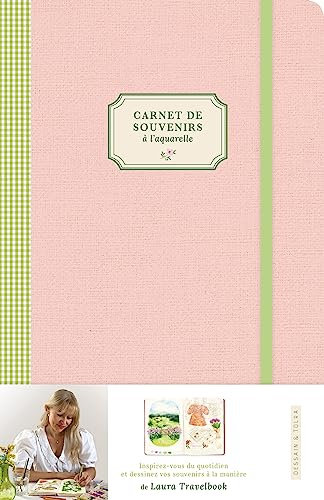 Carnet de souvenirs à l'aquarelle